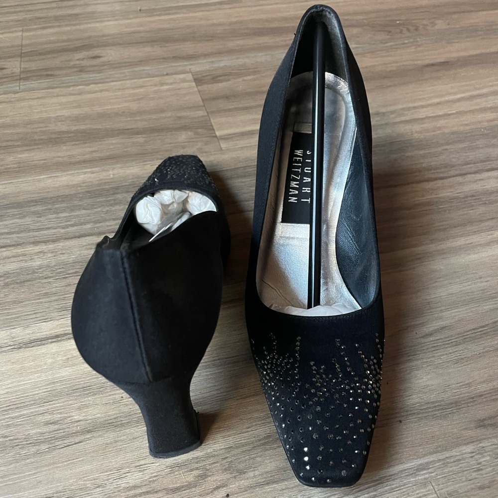 Stuart Weitzman Black Heel - 7.5 - worn once
